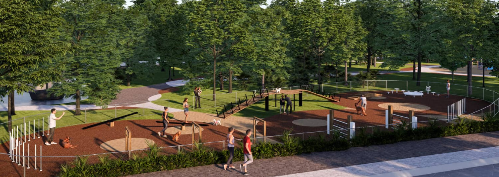 Vanguardia Residences_Departamentos en Puerto Morelos_central_park