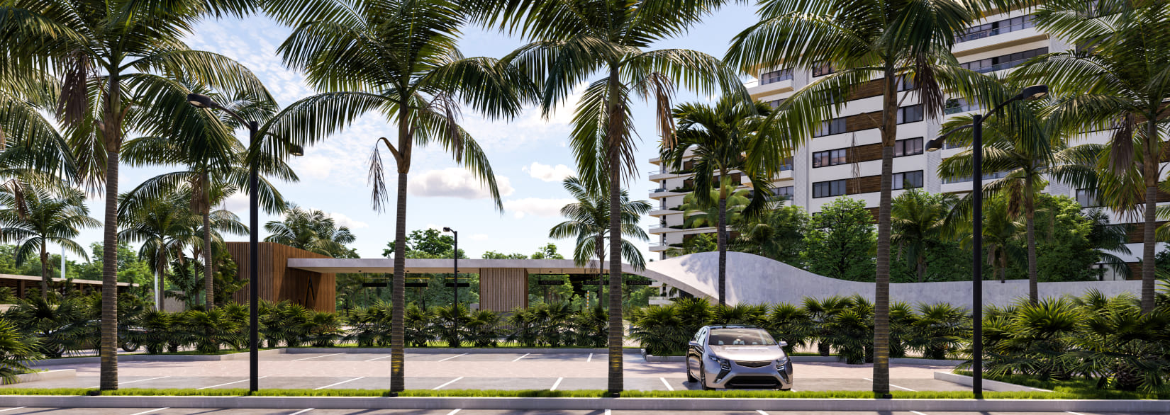 Vanguardia Residences_Departamentos en Puerto Morelos_cluster