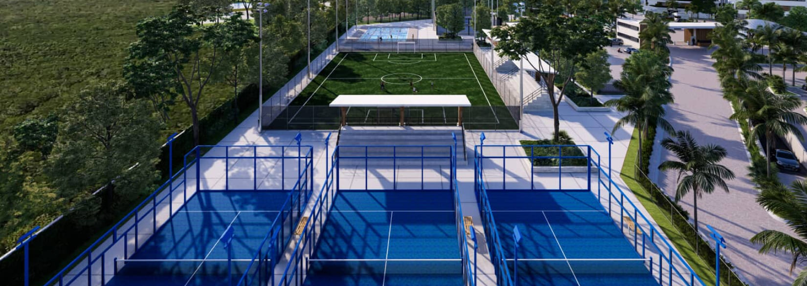 Vanguardia Residences_Departamentos en Puerto Morelos_sport_center