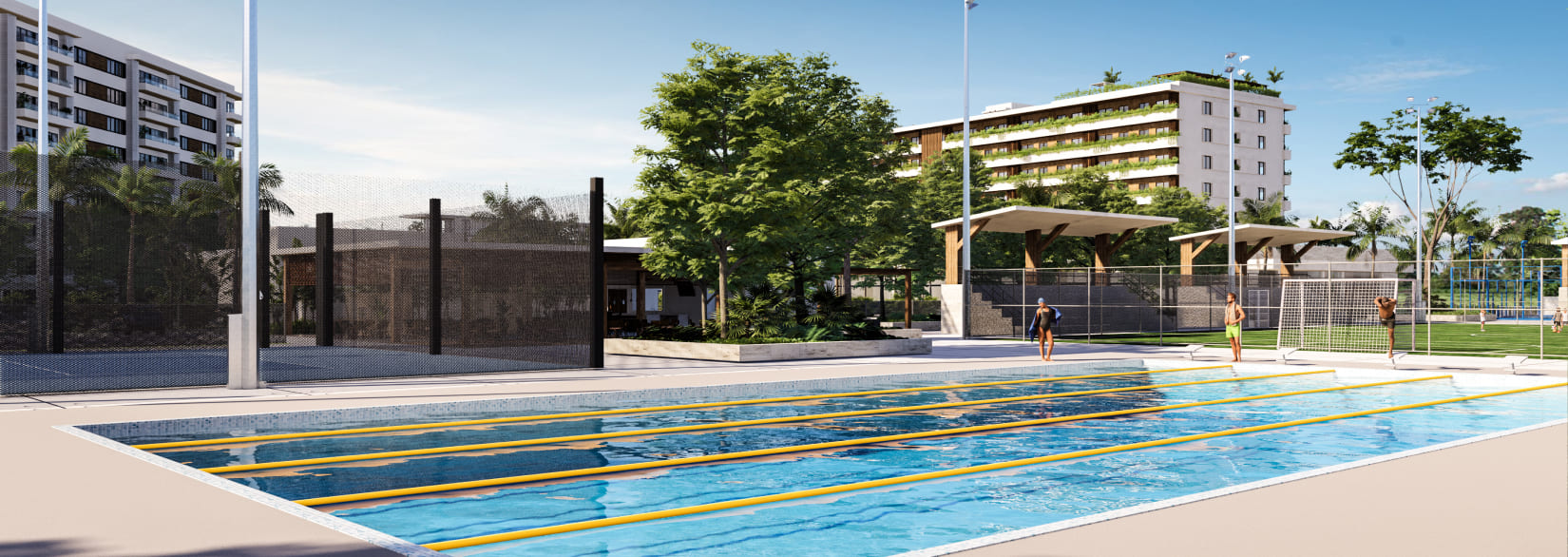 Vanguardia Residences_Departamentos en Puerto Morelos_sport_center