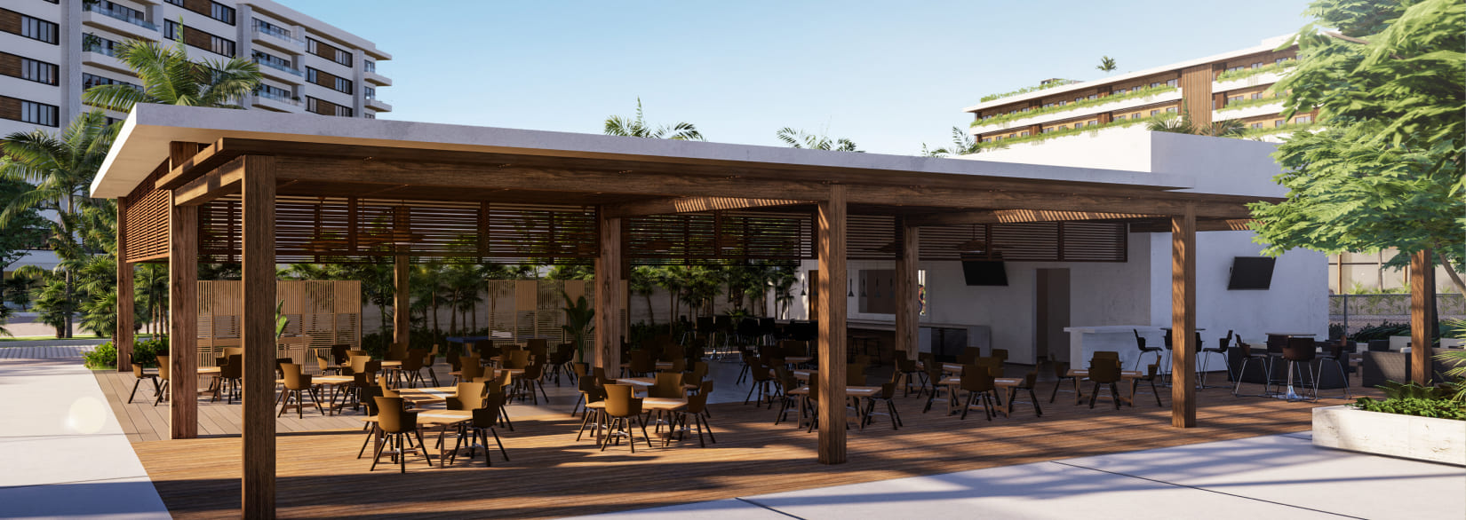 Vanguardia Residences_Departamentos en Puerto Morelos_sport_center