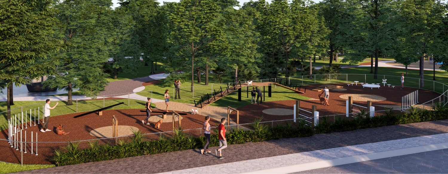 Vanguardia Residences_Puerto Morelos_central_park